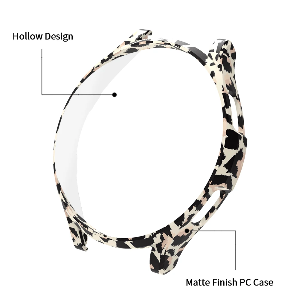 PC Matte Watch Cover for Samsung Galaxy Watch 4 40MM 44MM Watch 4 Classic 42mm 46mm Case All-Around Protective Bumper Shell