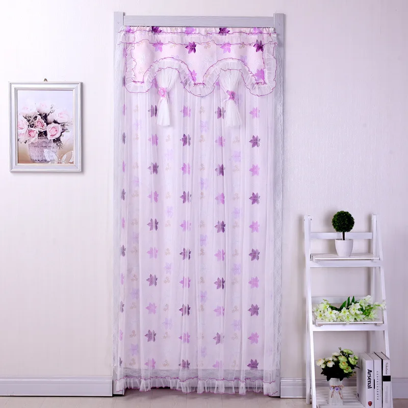 Manufacturers Direct Selling Lace Fabric Floral-Print Double Layer Wedding Four Seasons Length Bedroom a Generation of Fat Maple
