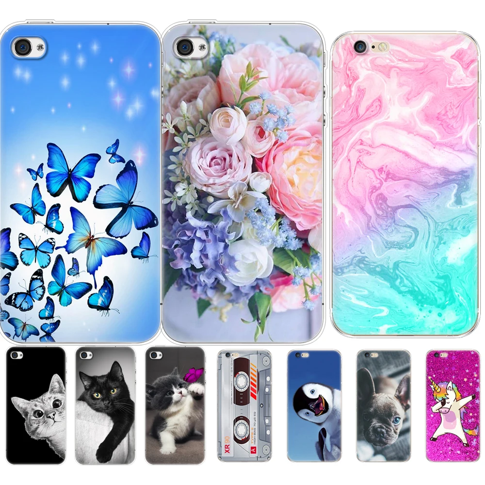 Мягкий чехол из ТПУ для iphone 5s 5 s se 4|Бамперы| |