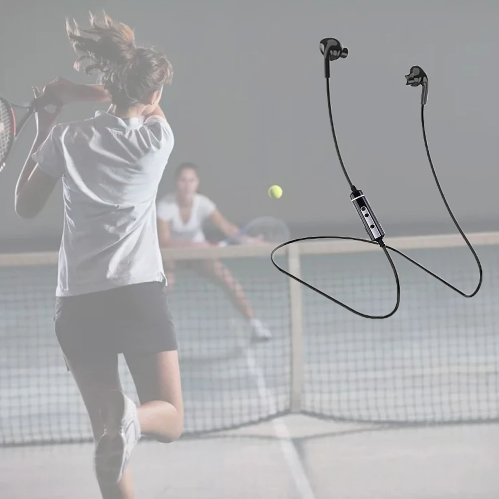 V4.1 многофункциональные перезаряжаемые путешествия Bluetooth наушники Универсальный легкий тренажерный зал открытый беспроводной шейный ремешок Спортивные противоскользящие