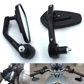

Universal Motorcycle 7/8" 22mm Handle Bar End Rearview Mirrors For Yamaha YZF600R YZF750 YZF1000 R XJR1300 FJR1300 XTZ1200