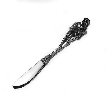 

New High-end Pendant Titanium Steel Tableware Set Fork/Spoon/Knife Kits Cutlery Spoon Fork Dining Forks Accessories