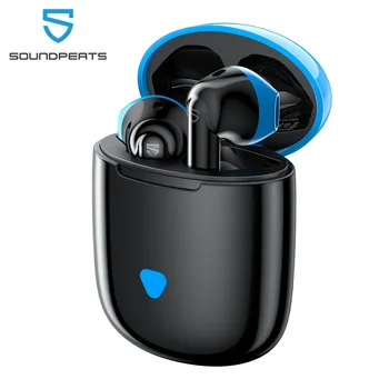 

SoundPEATS TrueAir-Game Version Bluetooth 5.0 TWS Earphone Touch Volume Control Mic DSP Noise Reduction 30Hours Play time
