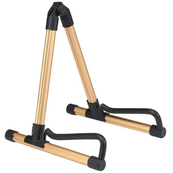 

NEW-Professional Electric Guitar Stand Universal Folding Electric Acoustic Bass Stand A-Frame Musical Rack Holder Guitar Accesso
