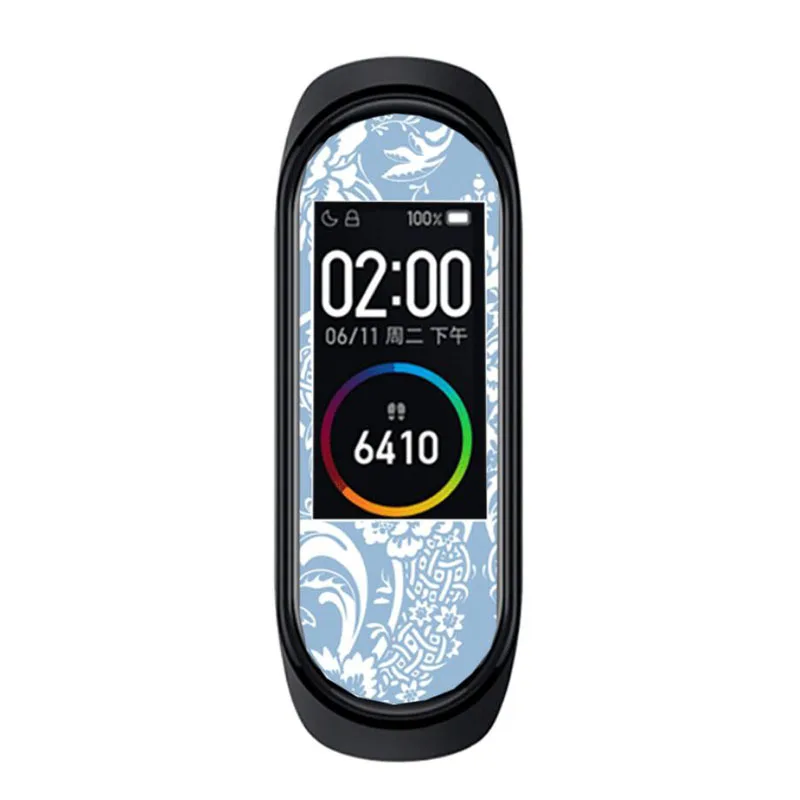 35 Крутой супергерой Marvel красочная Защитная пленка для Xiaomi mi браслет miband 4 Band4 Sport mi band4 NFC Защитная крышка для экрана - Цвет: 35