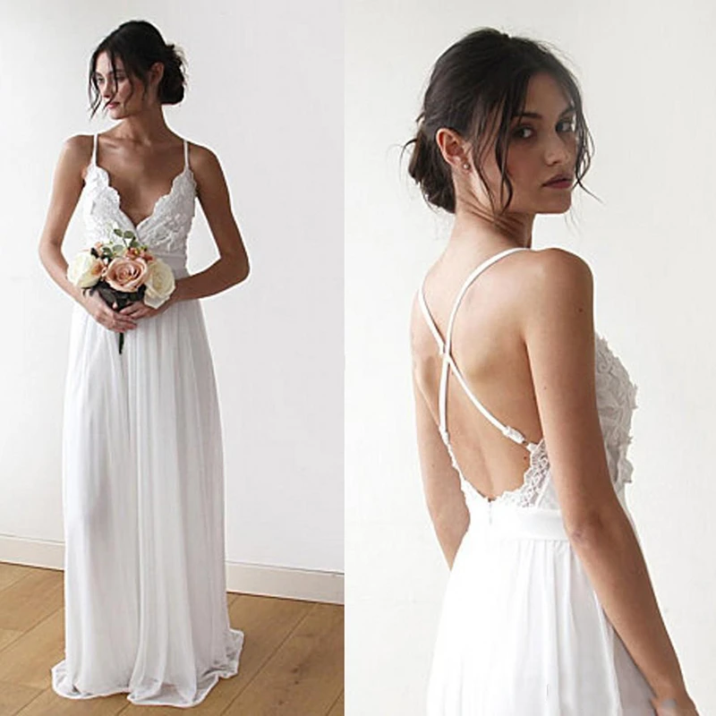 Informal Wedding Drees 2020 Beach Bride ...