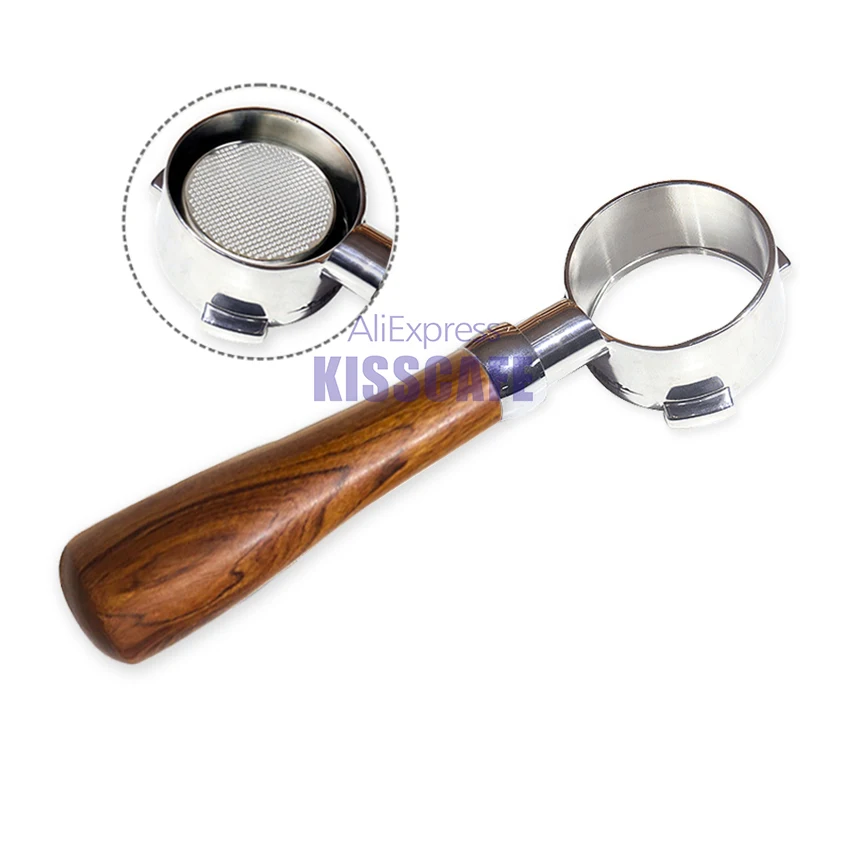 54 мм кофе бездонный Portafilter для Breville 870/878/880 фильтр корзина из нержавеющей стали