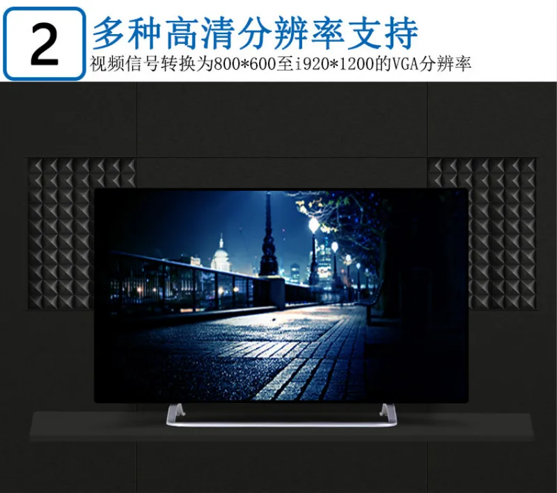 Hd видео конвертер Av в Hdmi 1080Pav/rca в Hdmi адаптер Hdmi в Rca Av/CVSB L/R