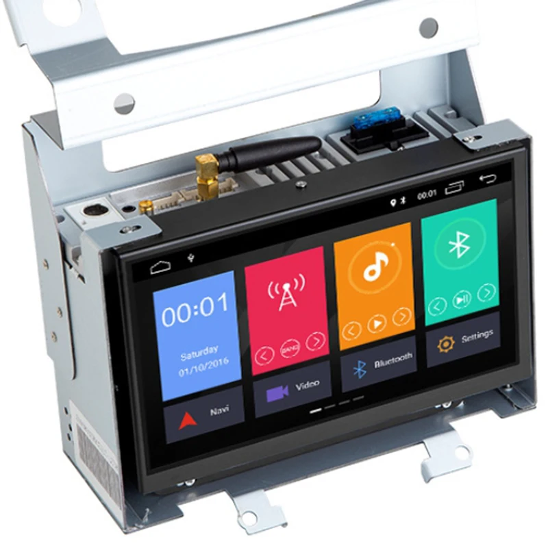  IPS DSP 4 Core 2G 32GB 2 Din Android 9 Car Radio DVD for Land Rover Freelander 2 2007-2012 Multimed