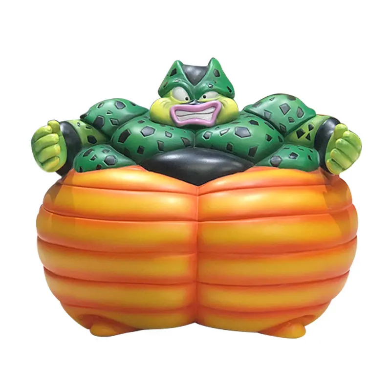 

Anime Dragon Ball Z Ultimate Bot Cell Self-explosion Resin Action Figure Anime Figure Model Toys X4339