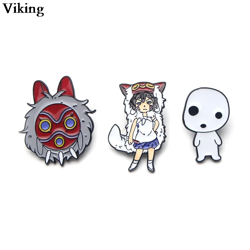 1 шт. милые эмалированные броши для принцессы значок одежды шапка воротник брошь