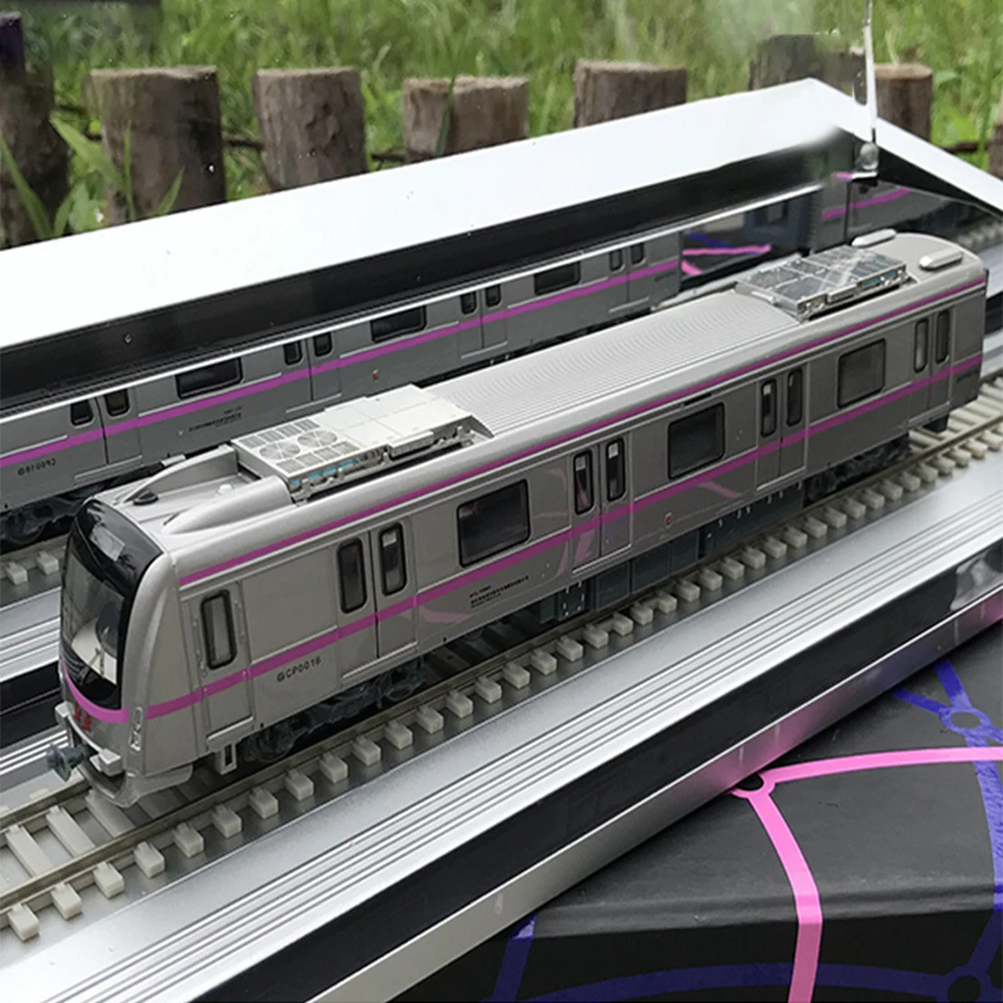 

NFSTRIKE 1:87 Subway Train Construction Scene Sand Table Train Model Ho Scale Model Train Accessories New