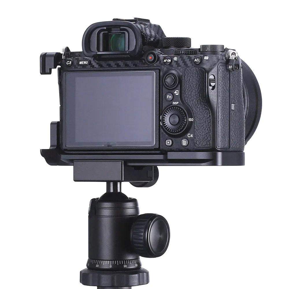 UURig R013 для sony A73 A7R3 A7M3 DSLR камера L БЫСТРОРАЗЪЕМНАЯ пластина Vlog длинная подставка штатив монопод с холодным башмаком 1/" винт