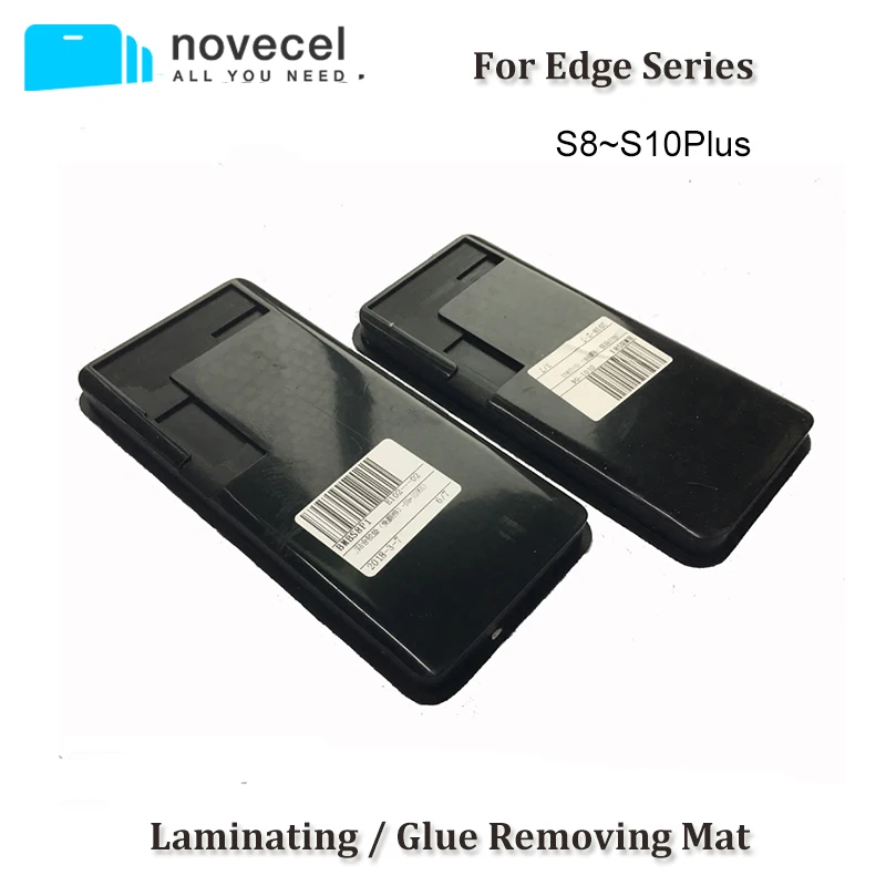 

Novecel Silicone Rubber Pad with Space for Flex For Samsung Galaxy Edge S10 Series S8 S9 Plus Note 8 9 Glue Remove and Laminate