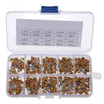 

Multilayer Ceramic Capacitor Kit Storage Box 0.1uF-10uF(104-106)