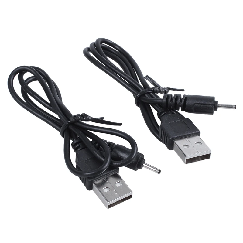 

USB Cable 2.0 mm DC Charger for Nokia 6280 E65 N73 N80 50cm 2pc