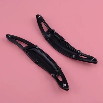

CITALL Aluminum Alloy Black Steering Wheel Shift Paddle Shifter Extension fit for Porsche Panamera Cayenne Macan 718 911 918