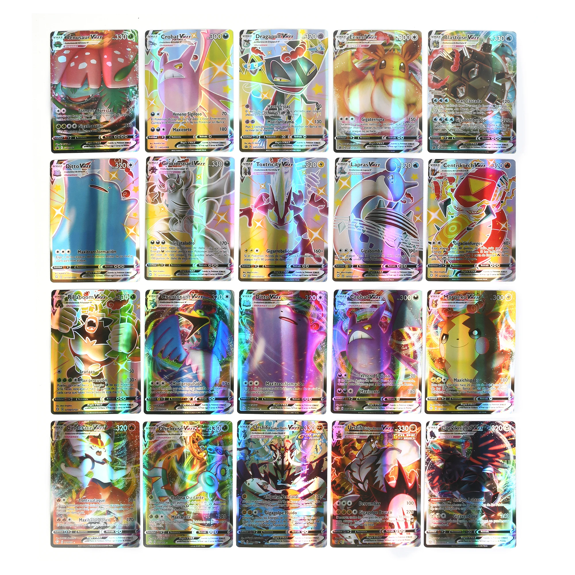 Pokémon Card Bundle: 20 GX, 300 V/VMAX, 100 Tag Team, 20 EX, 20 Mega - French Edition Description Image.This Product Can Be Found With The Tag Names Hobby Collectibles, Pokemon card, Toys Hobbies