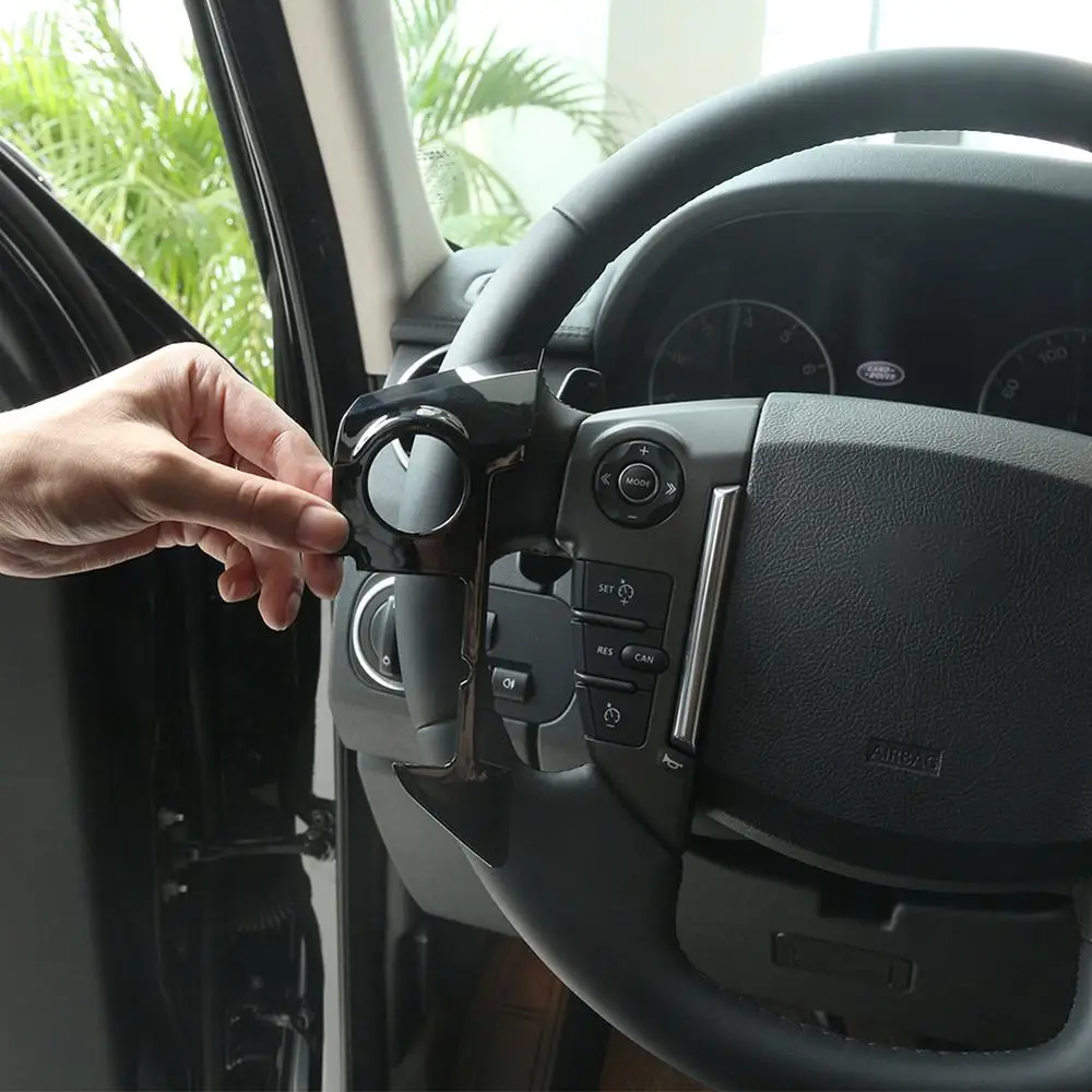 Автомобильные аксессуары для Land Rover Discovery 4 LR4 2010-2016 накладка на руль наклейка ABS