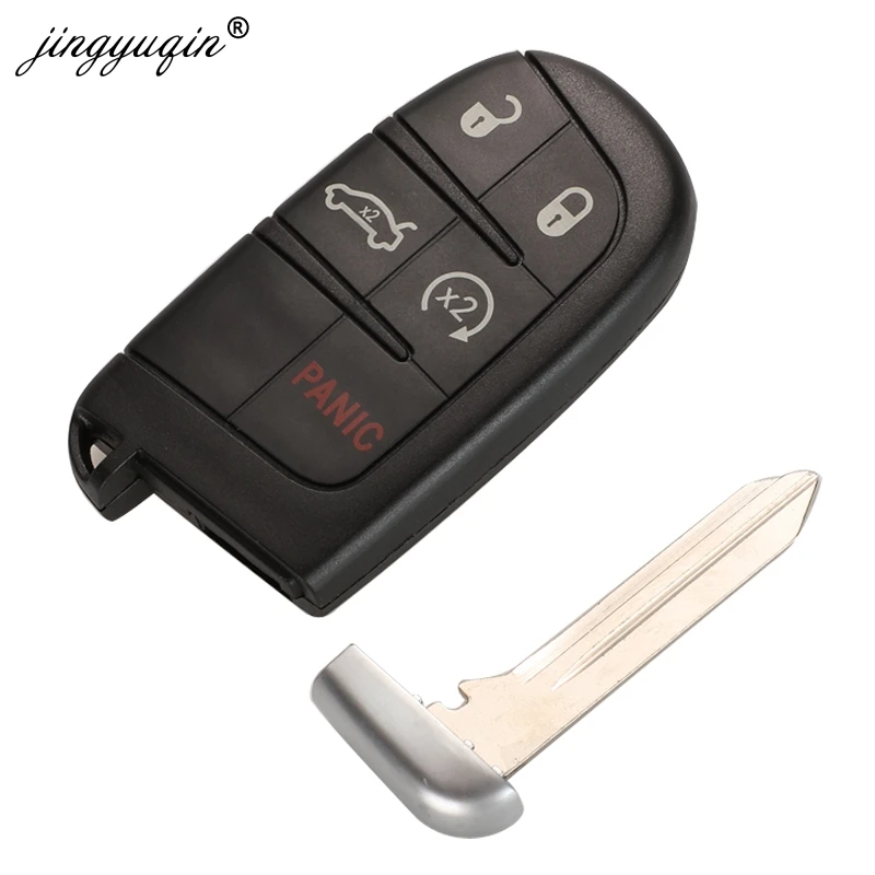 Jinyuqin автомобильный умный чехол для ключей Dodge Ram 1500 Journey Charger Дротика Challenger Durango Fiat Jeep Grand Cherokee