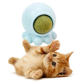 

Pet Catnip Toys Edible Catnip Ball Safety Healthy Cat Mint Cats Chasing Game Toy Products Clean Teeth Protect The Stomach