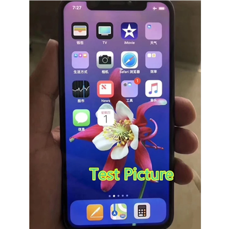 ЖК дисплей экран для iphone X XR XS 5 8 &quotс 3D TFT OLED сенсорный дигитайзер сборка iPhoneXS Max JK
