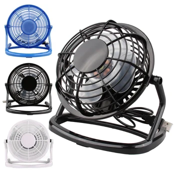 

Portable 4 inch USB fan Mini Desk Fan Laptop Computer Cooler Cooling Desktop Fans Solar Powered Panel Fan For Home Office