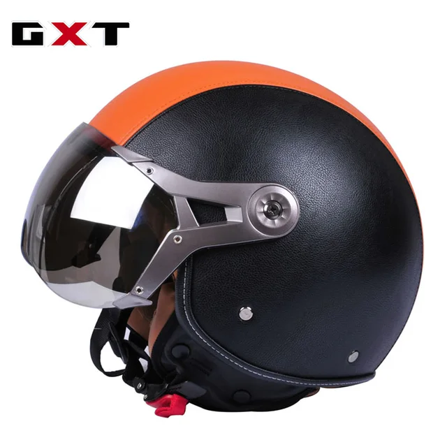 US $39.45 GXT Motorcycle Casco Men Vintage Retro 34 Helmets motorbike Bike Bicycle Scooter Helmets Capacete 