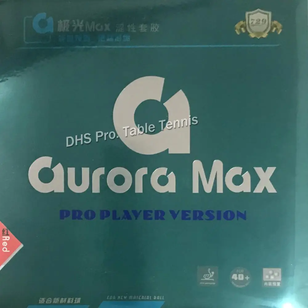 

Friendship 729 table tennis rubber Aurora MAX Pro Player Version non-sticky AGS Sponge ping pong tenis de mesa