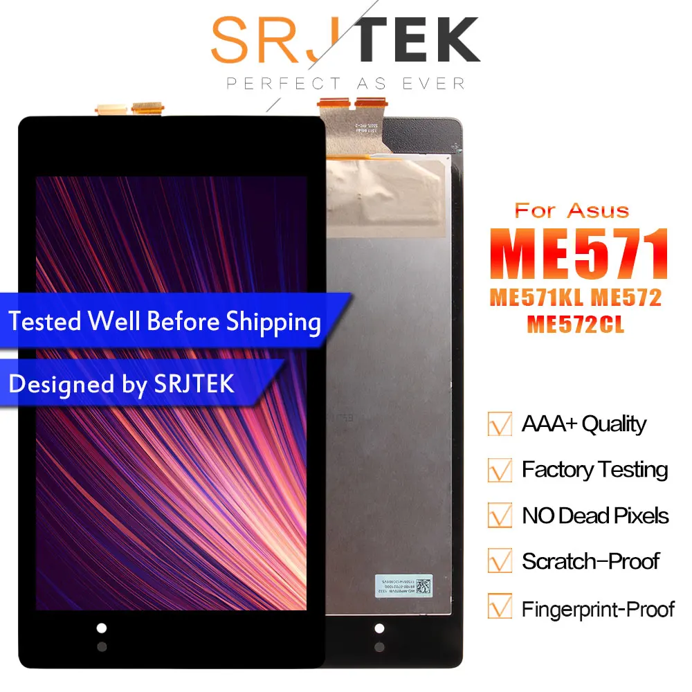 ЖК дисплей для ASUS Google Nexus 7 2nd 2013 FHD ME571 ME571K ME571KL ME572CL ME572 K008 K009 сенсорный экран с