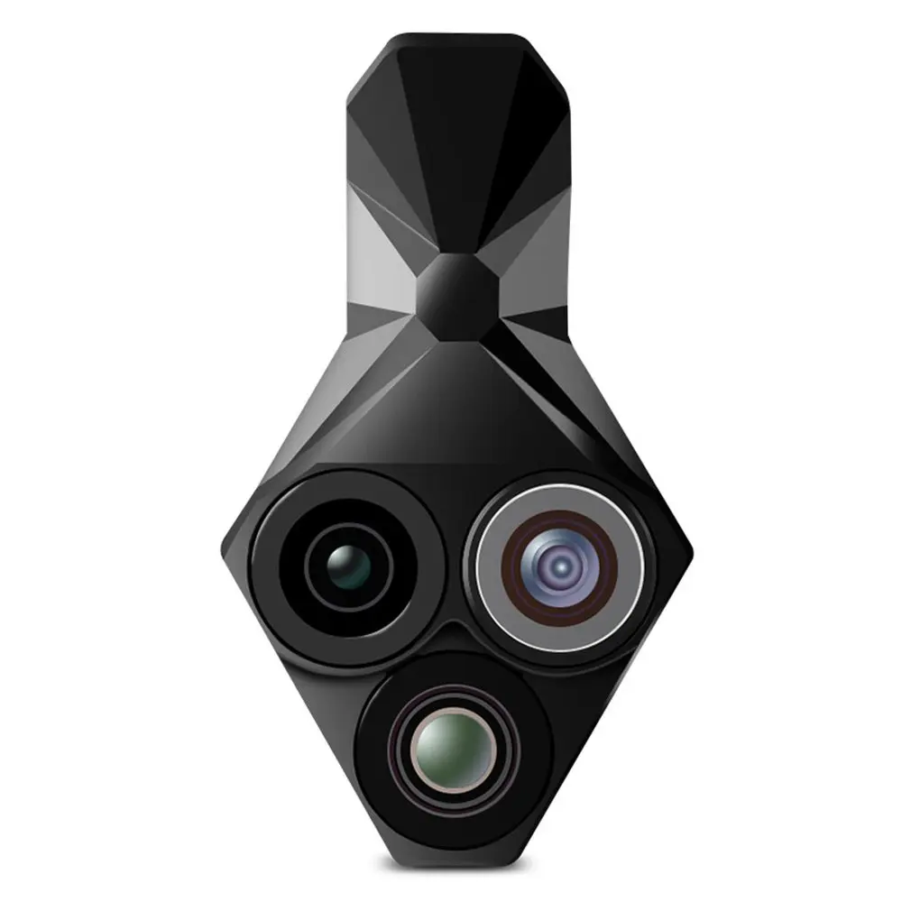 

Triangle 3 In 1 Clip On Cell Phone Camera Lens Fish Lens 0.65X Wide Angle 20X Macro Len Universal For Mobile Phone HD Lens Kit