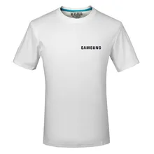 Футболка с логотипом samsung модная футболка с круглым вырезом и принтом букв футболка с короткими рукавами g