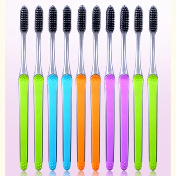 

1PC Hgh Quality Useful Durable Fashion Personal Health Toothbrush Bamboo Oral Care Teeth Eco Soft Medium Brushes Wholesale