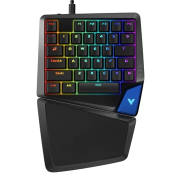 

RAPOO V550RGB Backlit Mechanical keyboard usb Desktop PC gamer for gaming keyboard of 35keys for pubg for overwatch