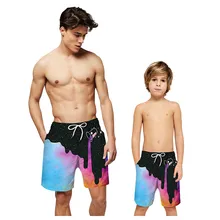 Шорты г., Новое поступление, детская одежда для купания с 3D принтом для Мальчиков пляжные шорты быстросохнущие пляжные шорты для плавания Шорты для мальчиков,# D19