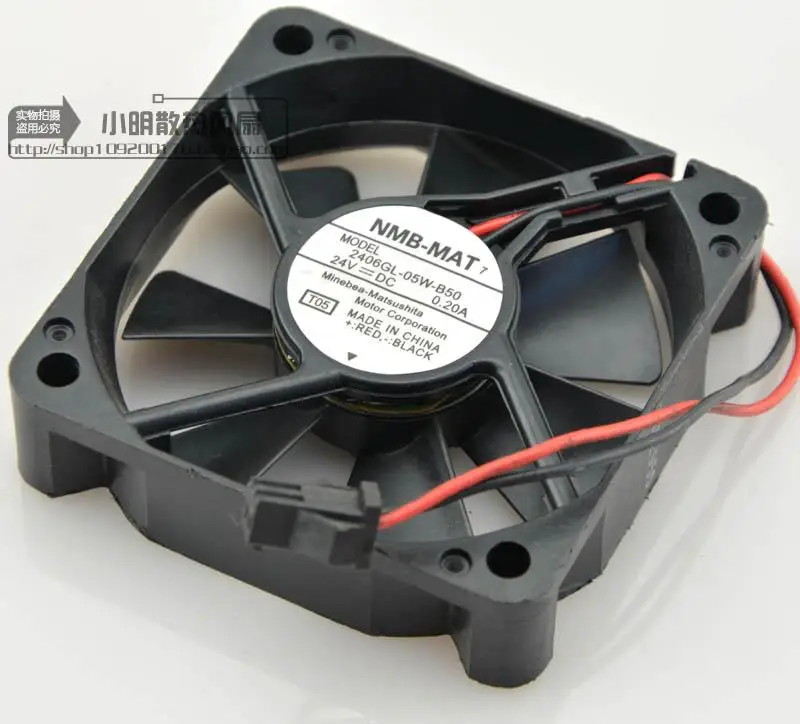 6015 2406GL-05W-B50 24V 0.20A защиты электродвигателя Вентилятор охлаждения