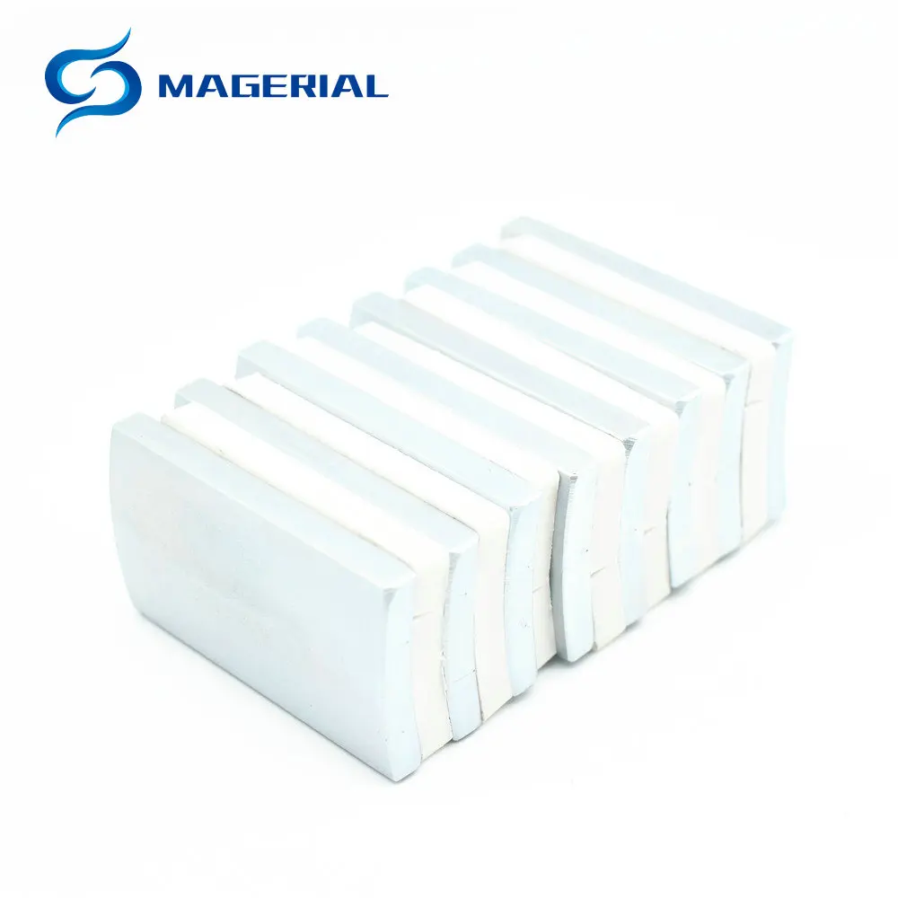 N48H NdFeB дуговой сегмент OR77xIR71xL60mm высокий крутящий момент Серводвигатель магнит высокая температура. Неодимовый статор постоянного ротора