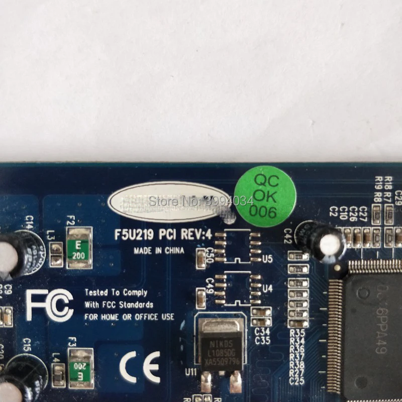 F5U219 PCI REV: 4