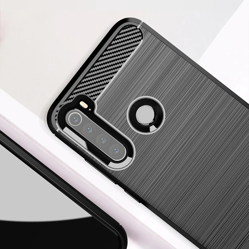 Чехол для Xiaomi Redmi Note 8 T, мягкий силиконовый матовый чехол из углеродного волокна для Xiomi Xiaomi Redmi Note 8T 8, прочный защитный чехол для телефона s