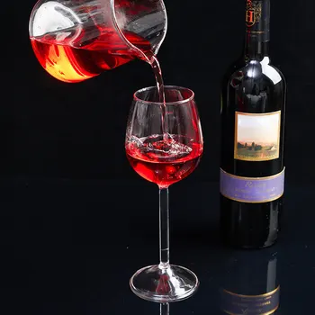 

Red Wine Glasses with Shark Inside Goblet Glass Lead-Free Clear Glass for Home Bar Party JA55