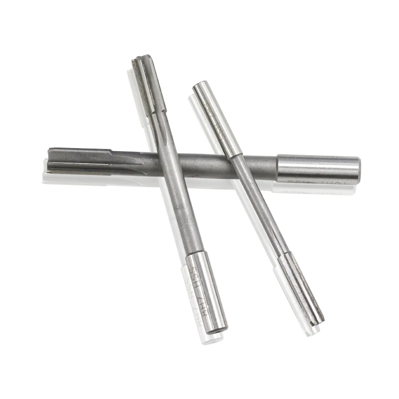 HSS Reamer Machine Reamer H7 2.0-12mm High Speed Steel Milling Reamer Straight Shank Chucking Plumbing Tools Steel Reamer Tools