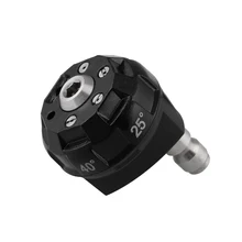 Высоко-Давление автомобиля для чистки сопла-советы Давление шайба 6-в-1 распылительной насадкой-наконечник линейный веерообразная головка из вспененного материала