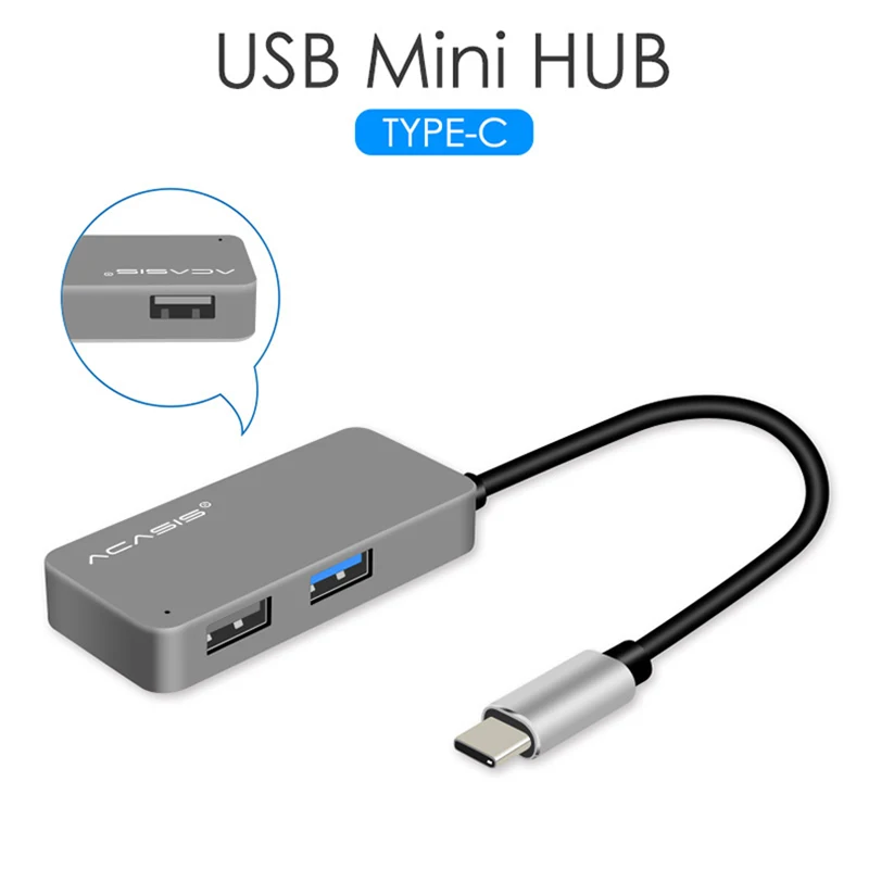 USB C концентратор тип-c к USB 3,0 адаптер Поддержка PD зарядный разветвитель для IMac MacBook Air Usb3.0 ПК компьютер Ноутбук
