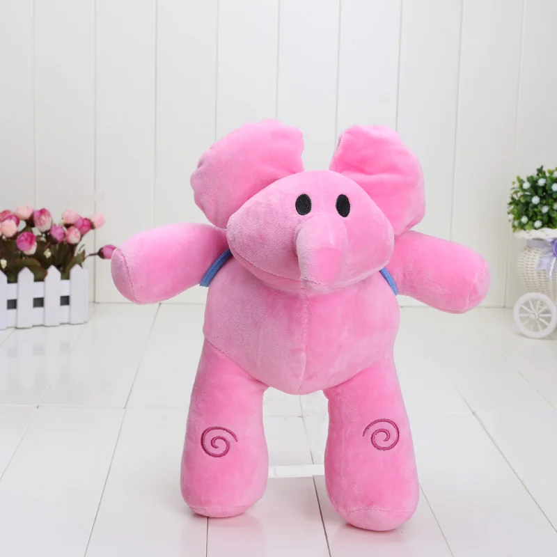 4 шт./лот POCOYO Elly elefante слон Pocoyo Patito утка Лула Собака Мягкие плюшевые игрушки милые куклы детский подарок