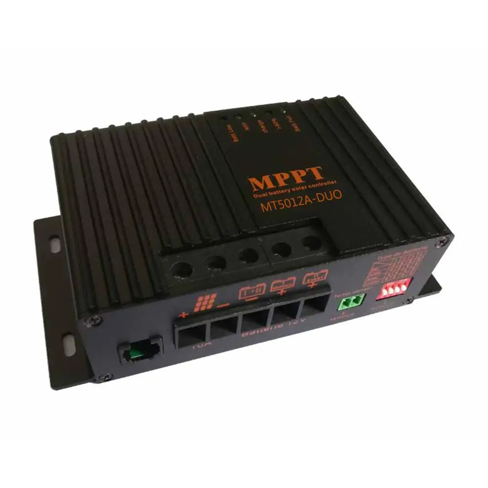 

10A 12V MPPT Solar Charge Controller Aluminium Alloy Auto Solar Panel Battery Intelligent Regulator