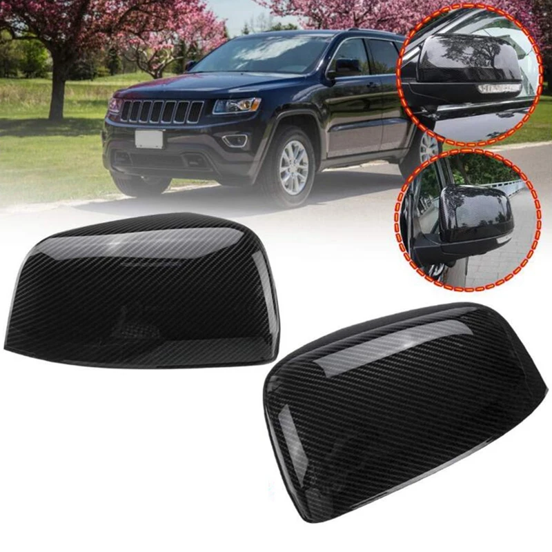 Карбоновые дверные зеркала заднего вида для Jeep Grand Cherokee 2011