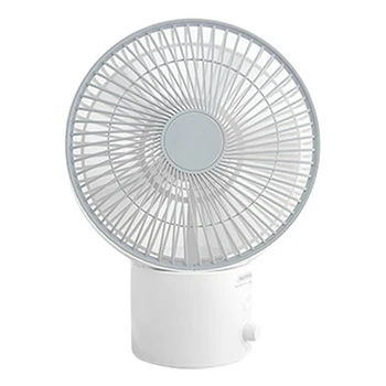 

REMAX ligent Small Fan, 8-Stop Adjustable, Silent and Strong Wind, ligent Rotation 120 ° Rechargeable Desktop Fan