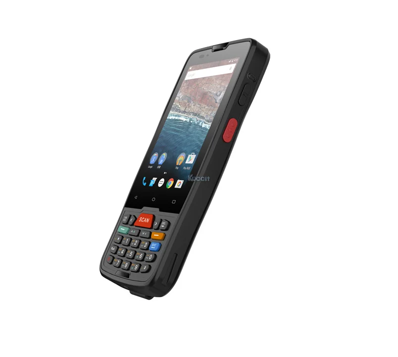 K71 Прочный Android 9,0 смартфон терминал сканер штрих-кода 2D считыватель КПК цифровая клавиатура беспроводной логистический склад