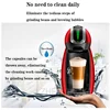 Red Capsule Coffee Machine 6-10 Cups 1500W Home Office Fully Automatic Electric Coffee Machine 220V Milk Tea Shop Dessert Shop 4