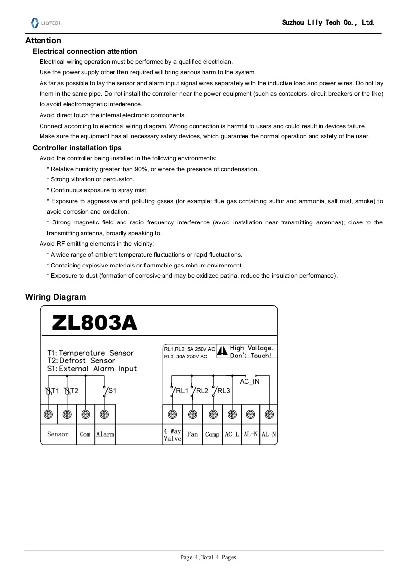 ZL-803A, 220VAC, 30A выход регулятор температуры воды, аквариум термостат, морепродукты машина регулятор температуры